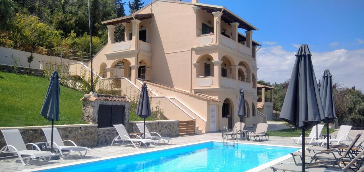 Bosco Verde Corfu Apartments กูเวีย ภายนอก รูปภาพ